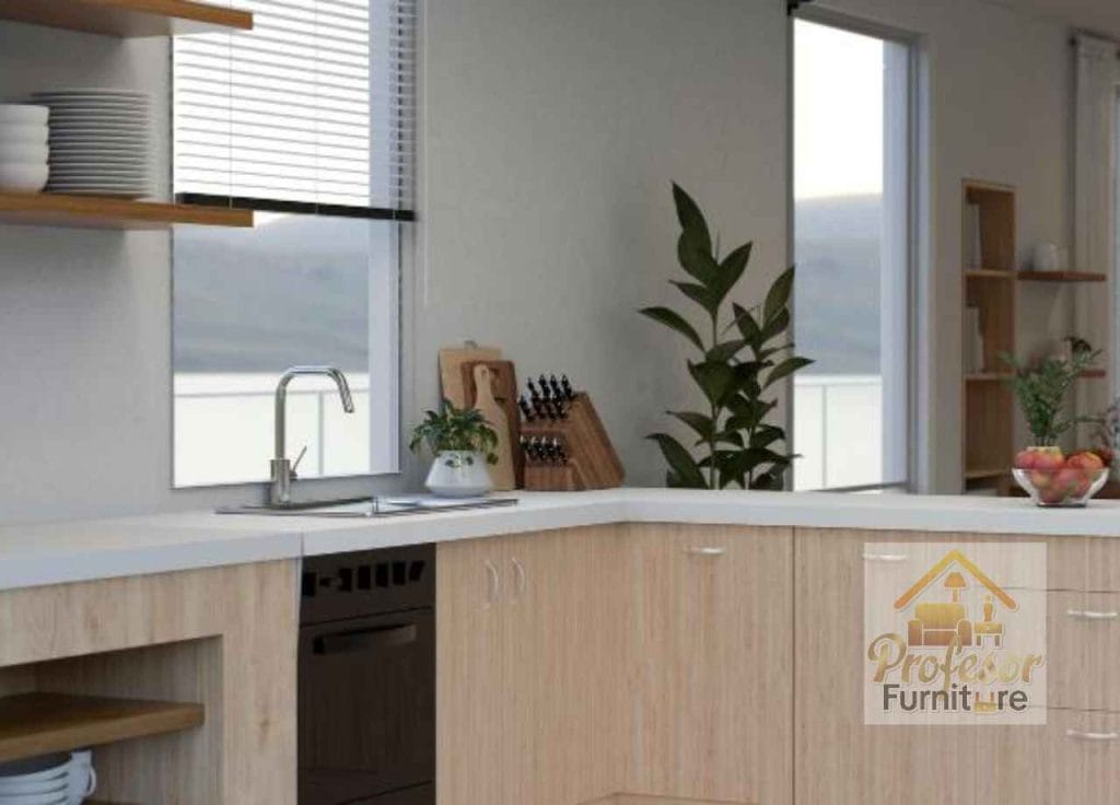 Harga kitchen set multiplek per meter di Bekasi