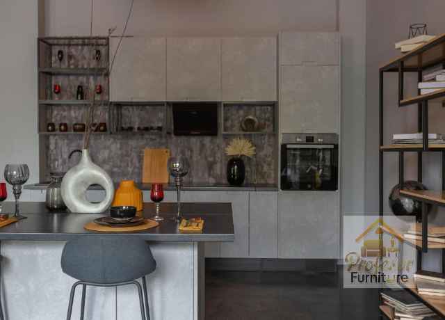 Lemari dapur gantung minimalis modern