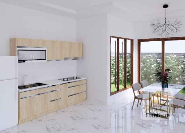 Lemari dapur minimalis modern Bekasi