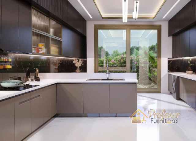 Kitchen set Cililitan Jakarta Timur portofolio proyek perumahan