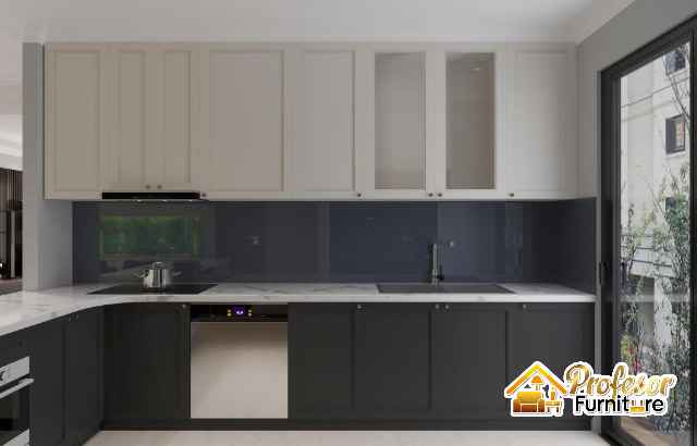 Kitchen set Ciracas Jakarta Timur material PVC board anti lapuk dan tahan lembab