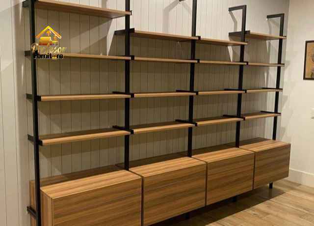 Custom furniture Tambun Bekasi rak display untuk toko dan butik lokal