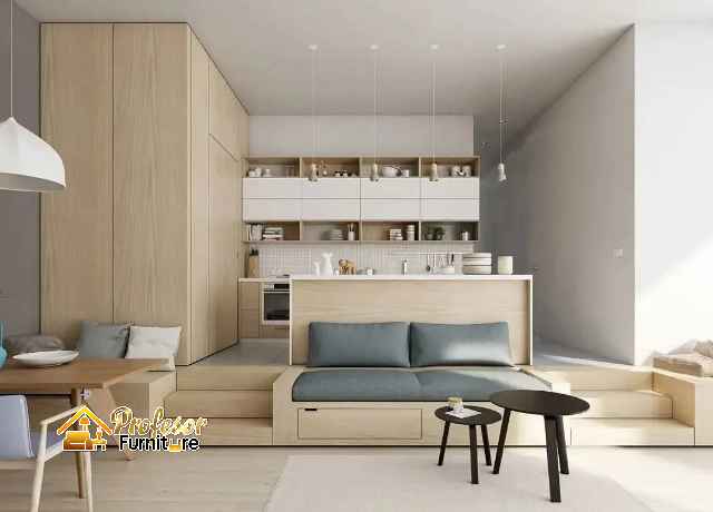 Custom furniture Jatisampurna Bekasi memaksimalkan ruang sempit dan terbatas