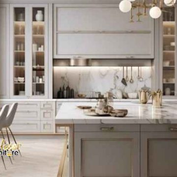 Kitchen set Kedoya Jakarta barat apartemen kecil, ruangan dijamin jadi lega