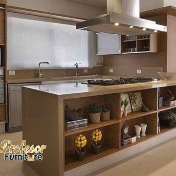 Kitchen set Rawa Buaya Jakarta barat model dengan mini bar untuk ruang terbatas Kitchen set Rawa Buaya Jakarta barat model dengan mini bar untuk ruang terbatas