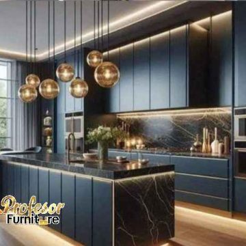 Kitchen set Krukut Jakarta Barat contoh hasil jadi bahan PVC board anti air Kitchen set Krukut Jakarta Barat contoh hasil jadi bahan PVC board anti air