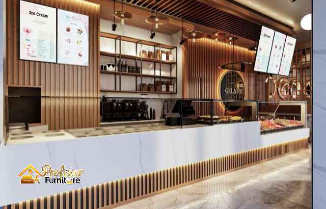 Spesilais Meja Bar Kopi Custom