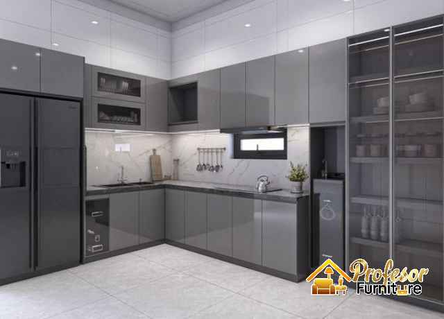 Kitchen set Rawa Terate Jakarta Timur warna putih glossy (duco) anti menguning Kitchen set Rawa Terate Jakarta Timur warna putih glossy (duco) anti menguning